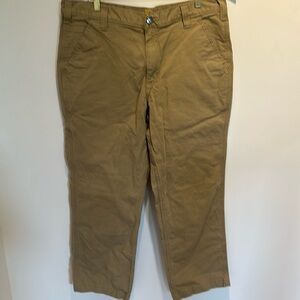 carhartt Tan Cargo Jeans. Size 36X28